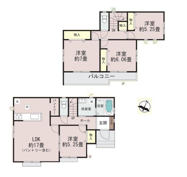 相模原市中央区水郷田名３丁目の新築一戸建