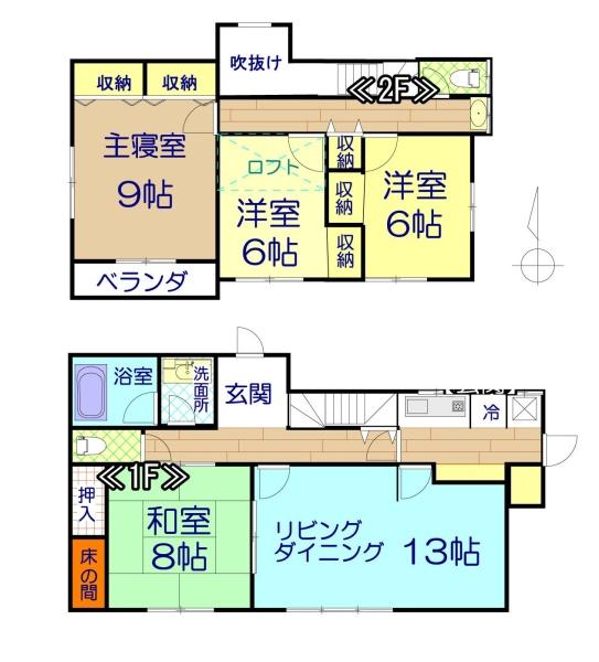 横浜市青葉区桂台2丁目の中古一戸建