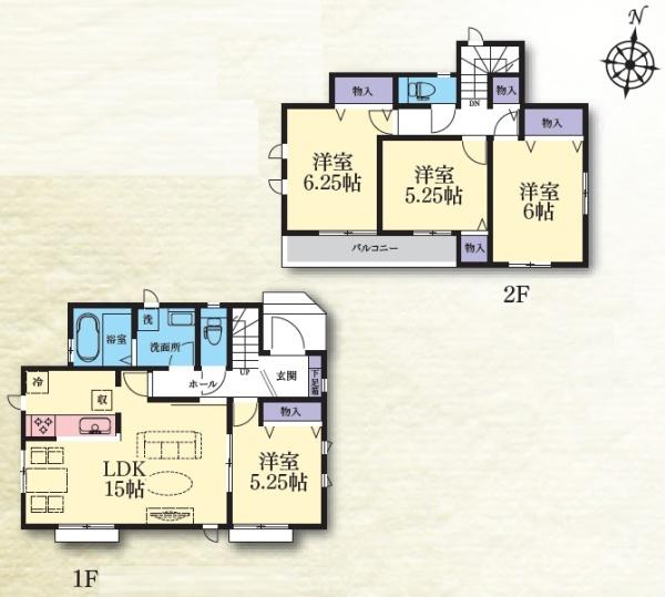大和市福田５丁目の新築一戸建