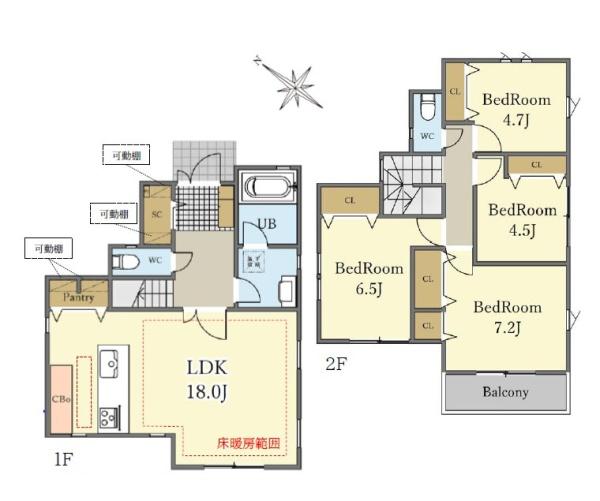 横浜市鶴見区北寺尾６丁目の新築一戸建