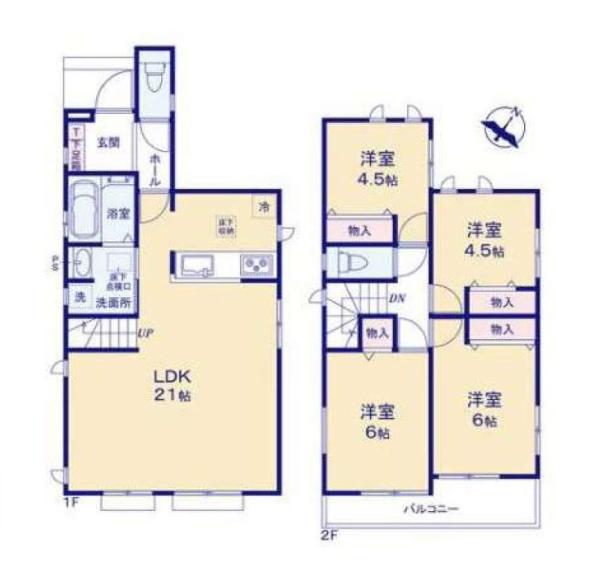 座間市ひばりが丘２丁目の新築一戸建
