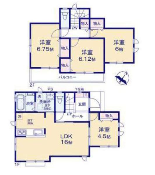座間市ひばりが丘２丁目の新築一戸建