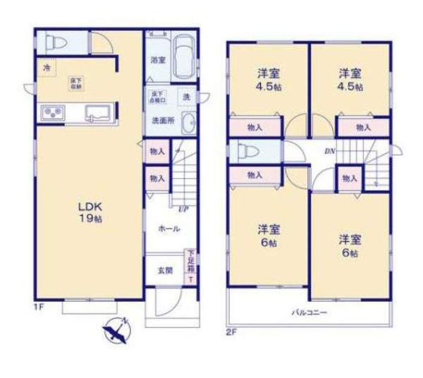 座間市ひばりが丘２丁目の新築一戸建