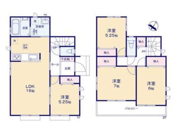 座間市ひばりが丘２丁目の新築一戸建