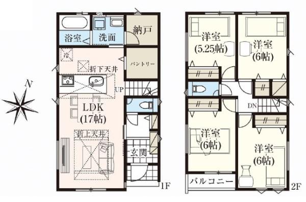 大和市中央林間西５丁目の新築一戸建