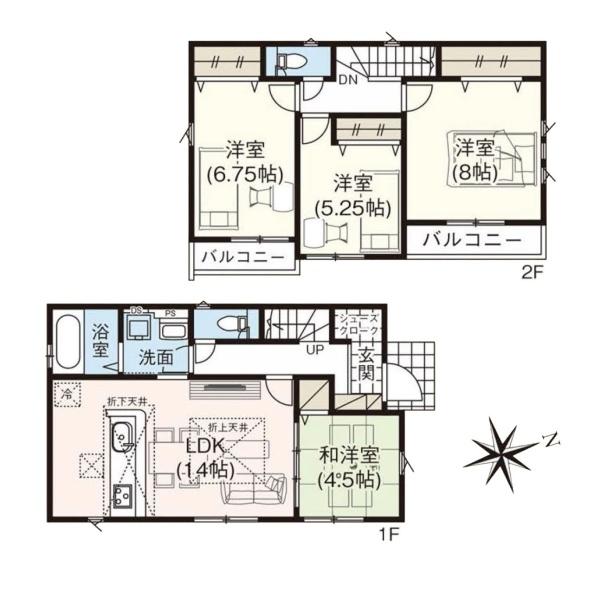 川崎市麻生区細山4丁目の新築一戸建