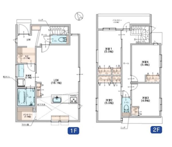 大和市福田の新築一戸建