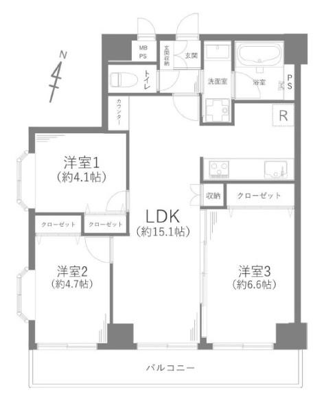 クリオ小机壱番館