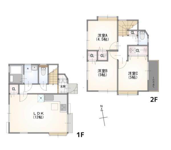 茅ヶ崎市室田２丁目の中古一戸建