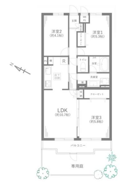 ライオンズマンション小田急相模原第３