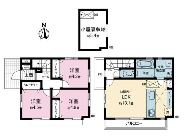 横浜市瀬谷区中屋敷１丁目の新築一戸建