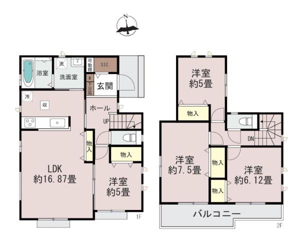 海老名市大谷南３丁目の新築一戸建