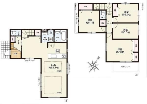 横浜市緑区北八朔町の新築一戸建