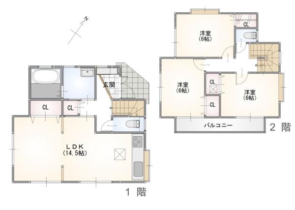 町田市木曽東４丁目の中古一戸建