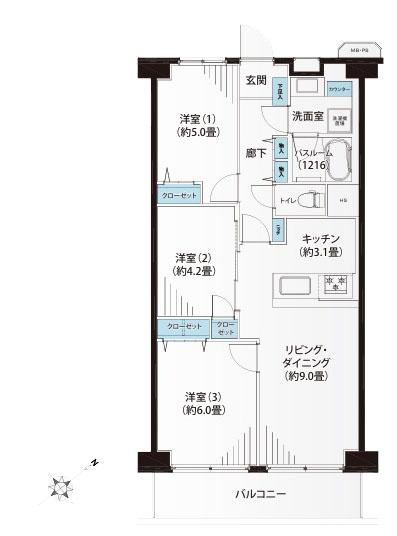 日商岩井鶴見マンション