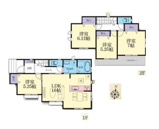 相模原市緑区二本松２丁目の新築一戸建