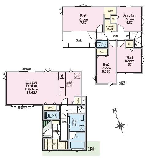 茅ヶ崎市松林１丁目の新築一戸建