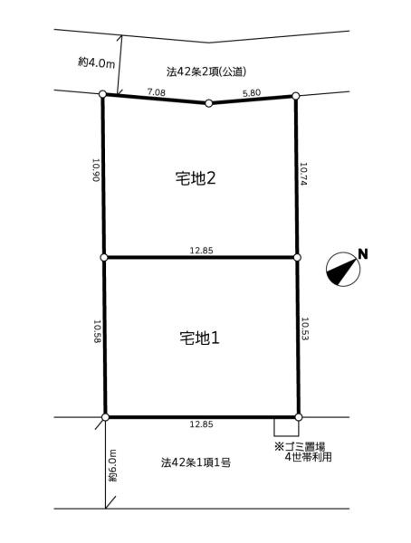 川崎市麻生区片平５丁目の売土地