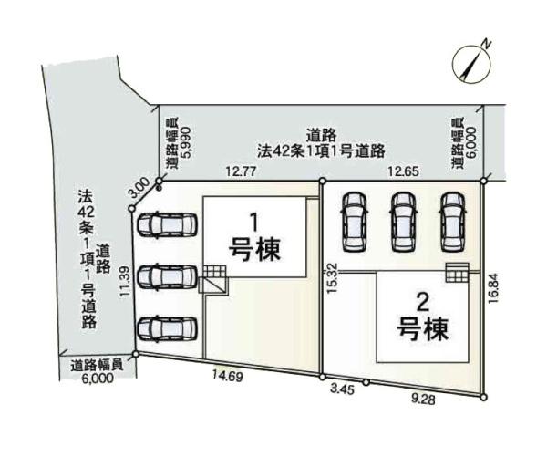 相模原市中央区田名塩田３丁目の新築一戸建