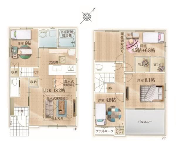藤沢市鵠沼松が岡3丁目の新築一戸建