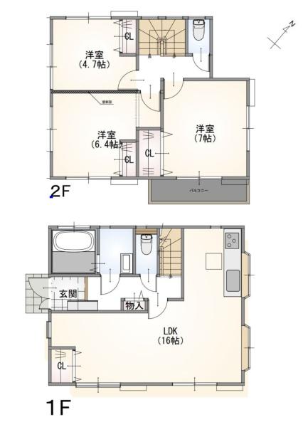 海老名市望地２丁目の中古一戸建