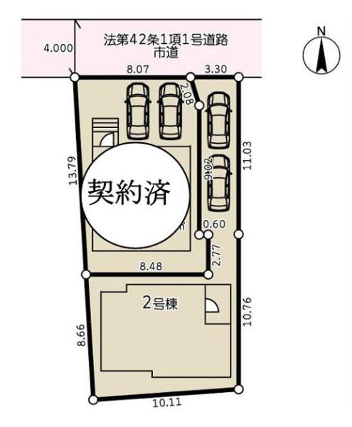 座間市入谷東４丁目の新築一戸建