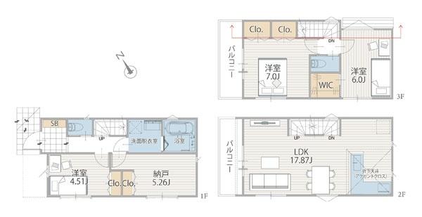 川崎市宮前区初山２丁目の新築一戸建