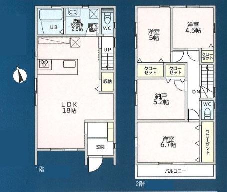 横浜市神奈川区西寺尾1丁目の新築一戸建