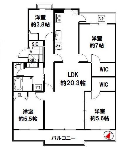西神大寺団地４号棟