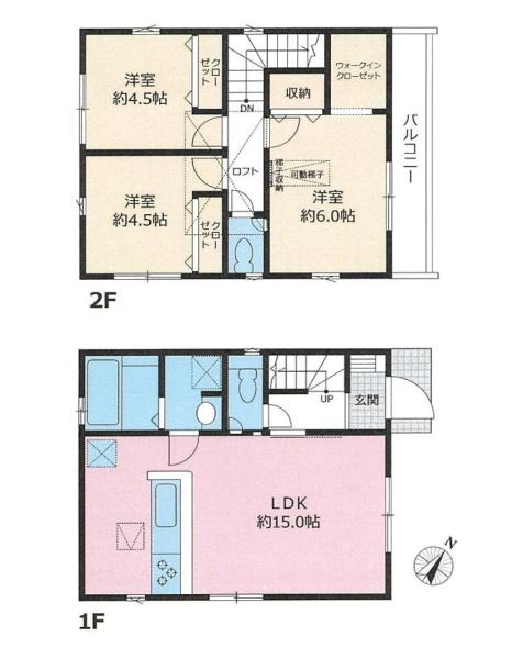 相模原市南区上鶴間1丁目の新築一戸建