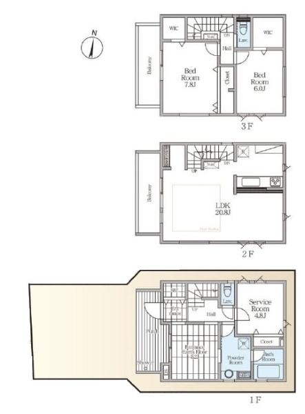 平塚市龍城ケ丘の中古一戸建