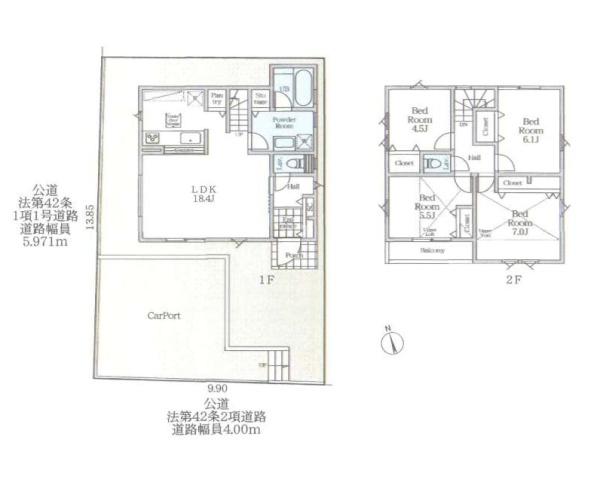 横浜市旭区東希望が丘の新築一戸建
