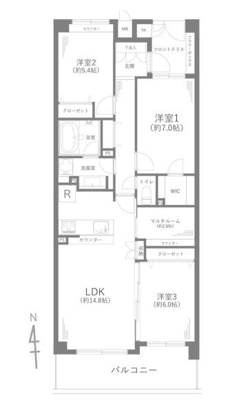 パークコリーナ上大岡アジュールコート