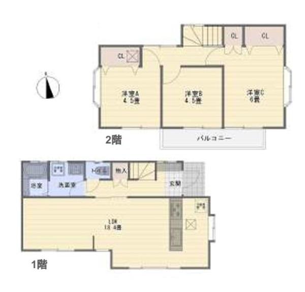 座間市四ツ谷の中古一戸建