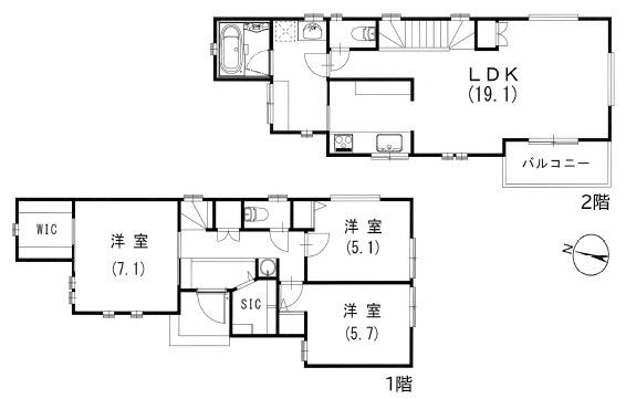 相模原市南区上鶴間２丁目の中古一戸建