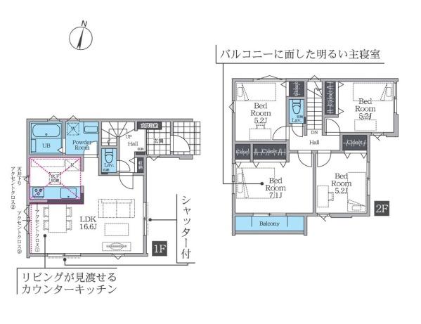 平塚市平塚２丁目の新築一戸建