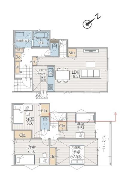 川崎市宮前区西野川３丁目の新築一戸建