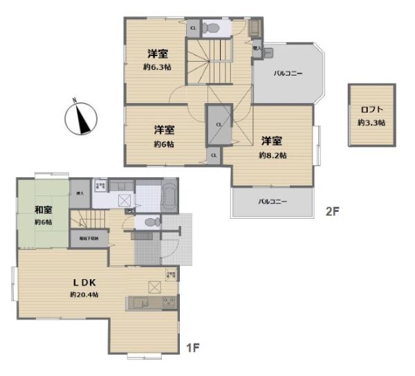平塚市めぐみが丘2丁目の中古一戸建