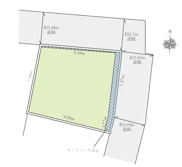 横浜市鶴見区東寺尾４丁目の売土地