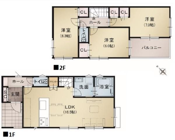 藤沢市亀井野の新築一戸建