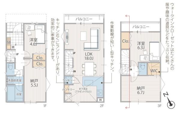 横浜市鶴見区岸谷2丁目の新築一戸建