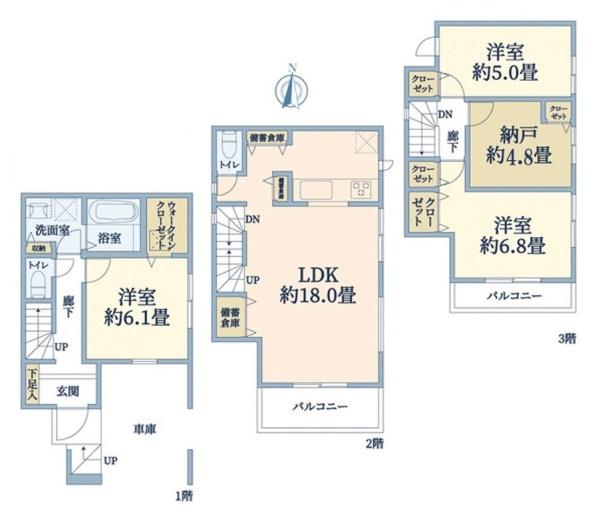 鎌倉市台４丁目の新築一戸建
