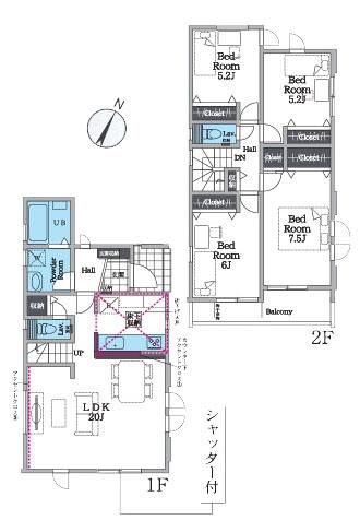 相模原市中央区相生２丁目の新築一戸建