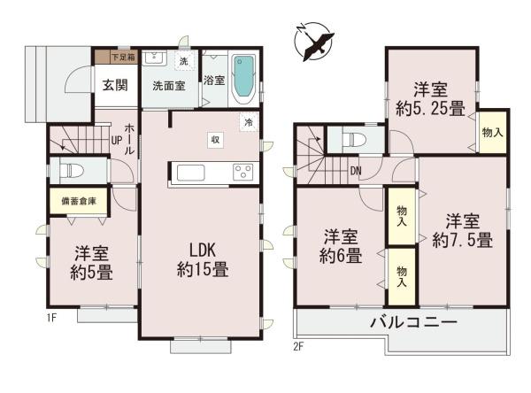 相模原市南区鵜野森２丁目の新築一戸建