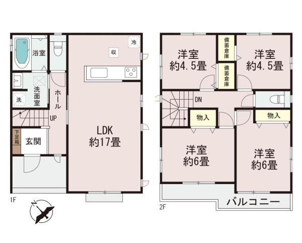 相模原市南区鵜野森２丁目の新築一戸建
