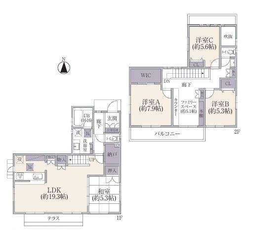 横浜市青葉区奈良５丁目の中古一戸建