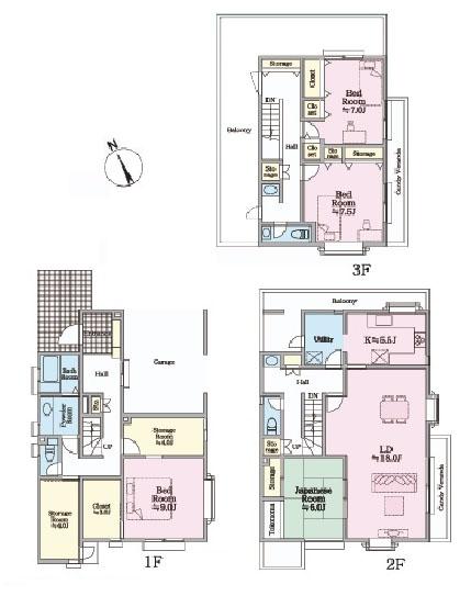 藤沢市大鋸１丁目の中古一戸建