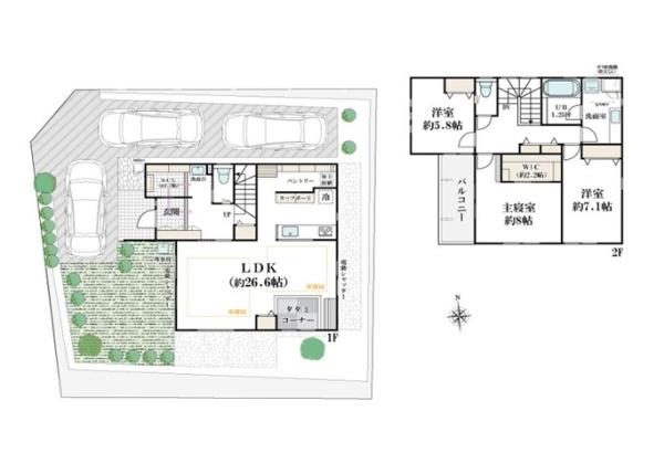 町田市東玉川学園２丁目の中古一戸建
