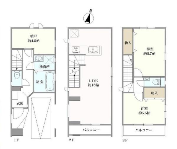 横浜市西区戸部町２丁目の新築一戸建