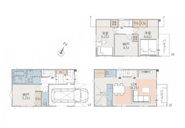 川崎市高津区下作延４丁目の新築一戸建